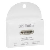 Skintimate Cartridge Refills, 4 Blades, 4 Each