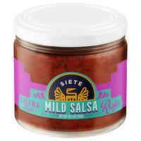 Siete Salsa, Roja, Casera Style, Mild, 10.5 Ounce