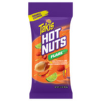 Takis Hot Nuts Double Crunch Peanuts, Flare, Medium, 3.2 Ounce