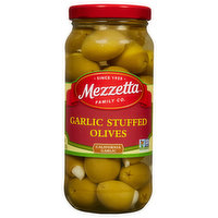 Mezzetta Olives, Garlic Stuffed, 10 Ounce