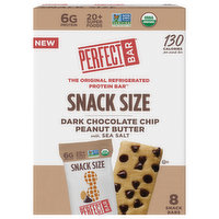 Perfect Bar Protein Bar, Dark Chocolate Chip Peanut Butter with Sea Salt, 8 Each