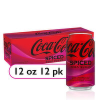 Coca-Cola Zero Sugar Coca-Cola Zero Sugar Spiced Fridge Pack Cans, 12 fl oz, 12 Ct, 12 Each