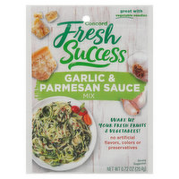 Concord Fresh Success Garlic & Parmesan Sauce Mix, 0.72 Ounce