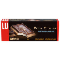 LU European Milk Chocolate Biscuit Cookies, 5.29 Ounce
