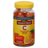 Nature Made Vitamin C, 250 mg, Tangerine, Value Size, 150 Each