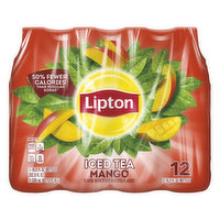 Lipton Iced Tea, Mango, 12 Pack, 12 Each