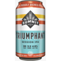 Summit Session IPA Triumphant , 12 Pack, 144 Fluid ounce