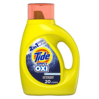 Tide Tide Simply Plus Oxi Laundry Detergent, Refreshing Breeze, 31 fl oz, 31 Fluid ounce