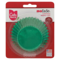 Cake Mate No Fade Baking Cups, Christmas, Metallic Green, 24 Each