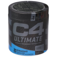 C4  Ultimate Pre-Workout, Icy Blue Razz, 11.29 Ounce
