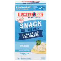 Bumble Bee Tuna Salad & Crackers, Ranch, 3.5 Ounce