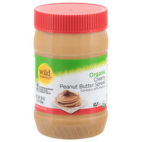 Wild Harvest Peanut Butter Spread, Organic, Creamy, 16 Ounce