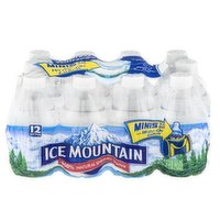 Ice Mountain Natural Sping Water 12 Pack, 8 Fluid ounce