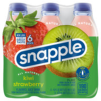 Snapple Juice Drink, Kiwi Strawberry, 6 Pack, 6 Each