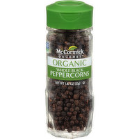 McCormick Gourmet Gourmet Organic Whole Black Peppercorns, 1.87 Ounce