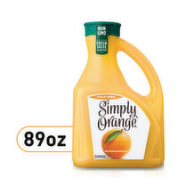 Simply Simply Orange Pulp Free Juice 100  Orange Pulp Free Orange Juice, 1 Each