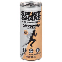 Sport Shake Protein Shake, Cappuccino, 8 Ounce