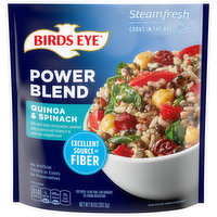 Birds Eye Steamfresh Power Blend Quinoa & Spinach Frozen Side, 10 Ounce
