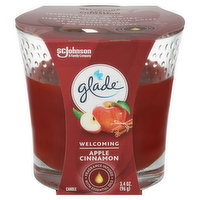 Glade Candle, Apple, Cinnamon, Welcoming, 1 Each