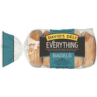 David's Deli David's Deli Bagels, Everything, Presliced, 14.25 Ounce