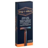 King C Gillette Safety Razor, Double Edge, 1 Each