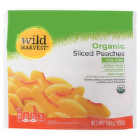 Wild Harvest Organic Peaches, Sliced