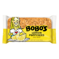 Bobo's Lemon Poppyseed Oat Bar, 3 Ounce