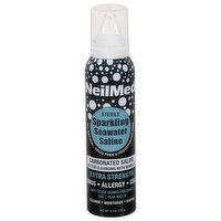 NeilMed Sparkling Seawater Saline, Sterile, Extra Strength, 4.3 Ounce