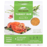 Spice Islands Turkey Rub, Savory Herb, 1.75 Ounce