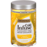 Twinings Cold Infuse Lemon & Ginger Cold Water Enhancer, 1.06 Ounce