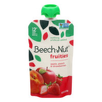 Beech-Nut Fruities Fruities, Apple, Peach & Strawberry, Stage 2, 3.5 Ounce