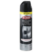 Weiman Cleaner & Polish, Stainless Steel, 12 Ounce