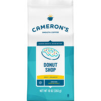 Cameron's Coffee, Ground, Medium Roast, Donut Shop, 10 Ounce