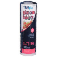 TRUEplus Glucose Tablets, 4 g, Raspberry, 10 Each