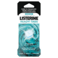 Listerine Ready Tabs Chewable Tablets, Clean Mint, 8 Each