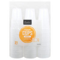 Essential Everyday Cups, Foam, Basic, 20 Ounce, 21 Each