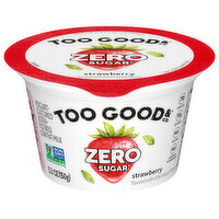 Too Good & Co. Yogurt, Zero Sugar, Strawberry, 5.3 Ounce