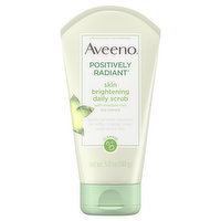 Aveeno Daily Scrub, Skin Brightening, Cleanse, 5 Ounce