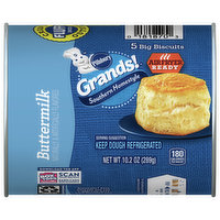 Pillsbury Grands! Biscuits, Buttermilk, Southern Home Style, Big, 5 Each