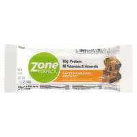 Zone Perfect Nutrition Bar, Salted Caramel Brownie, 1.58 Ounce