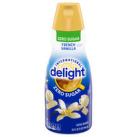 International Delight Coffee Creamer, Zero Sugar, French Vanilla, 32 Fluid ounce