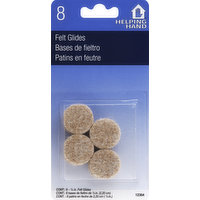 Helping Hand Felt Glide, 7/8 Inch, 8 Each