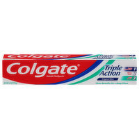 Colgate Toothpaste, Fluoride, Original Mint, Triple Action, 6 Ounce