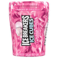 Ice Breakers Ice Cubes Gum, Sugar Free, Bubble Breeze, 40 Each