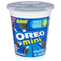 Oreo Sandwich Cookies, Chocolate, Mini, Go-Paks!, 3.5 Ounce