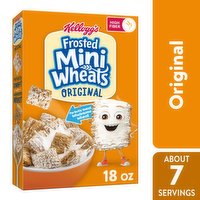 Frosted Mini-Wheats Cold Breakfast Cereal, Original, 18 Ounce