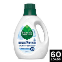 Seventh Generation Liquid Laundry Detergent, 90 Ounce