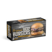 Cowboy Jack's Original Beef Burgers, 6 Patties, 32 Ounce