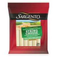Sargento Cheese, Light, String Cheese, Natural, 24 Each