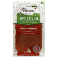 Fiorucci Pepperoni, Uncured, 4 Ounce